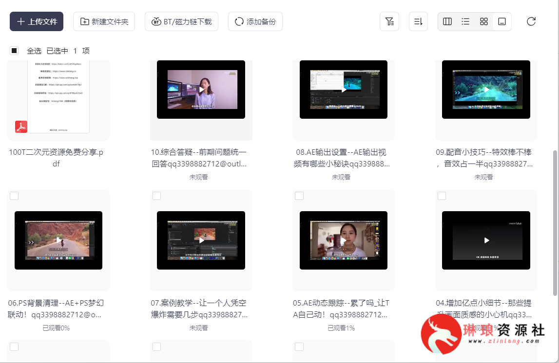 B站课堂《野路子特效课：像P图一样“P”视频》【10节课程】【已完结】【3G】-琳琅资源社 - 免费帮找网盘资源社区
