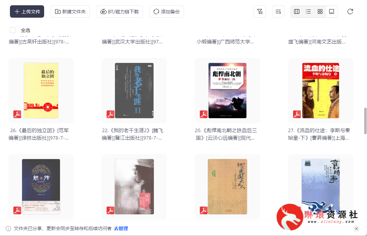 天涯精选52本书籍【500万阅读量】【精品书籍】【4G】-琳琅资源社 - 免费帮找网盘资源社区