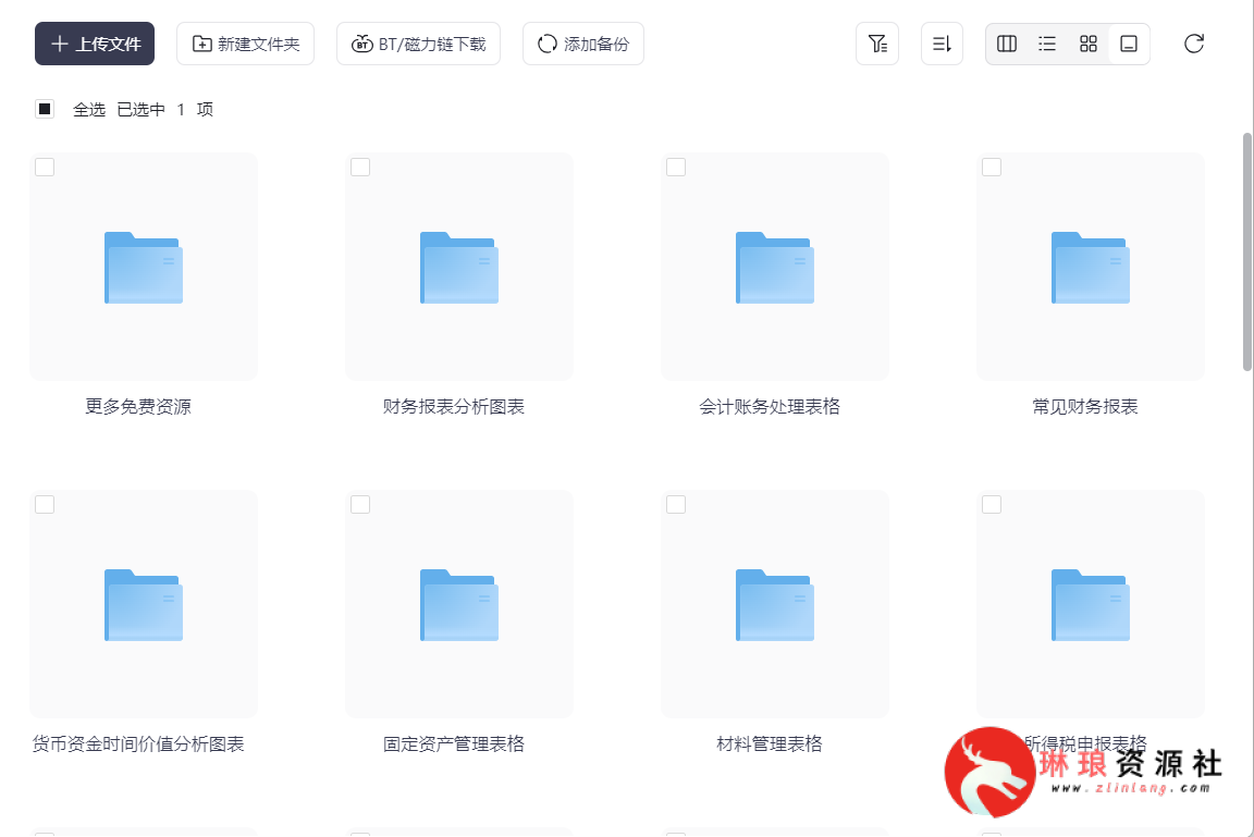 200多套专业财务表格模板【已分类】【DOC+XLS】【13MB】-琳琅资源社 - 免费帮找网盘资源社区