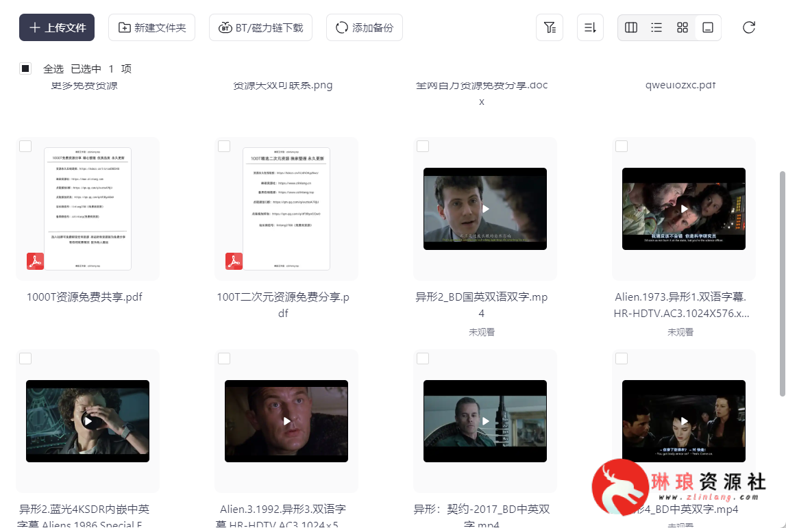 异形全系列【10部】【4K蓝光】【42G】-琳琅资源社 - 免费帮找网盘资源社区