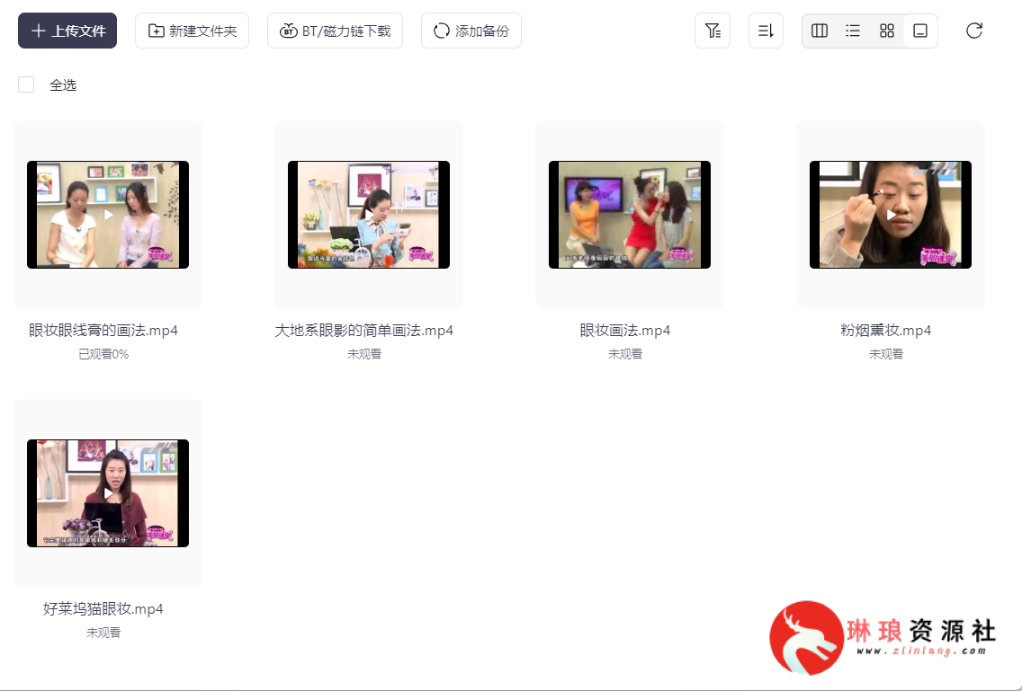 日常实用化妆教程【27节课】【完整版】【2G】-琳琅资源社 - 免费帮找网盘资源社区
