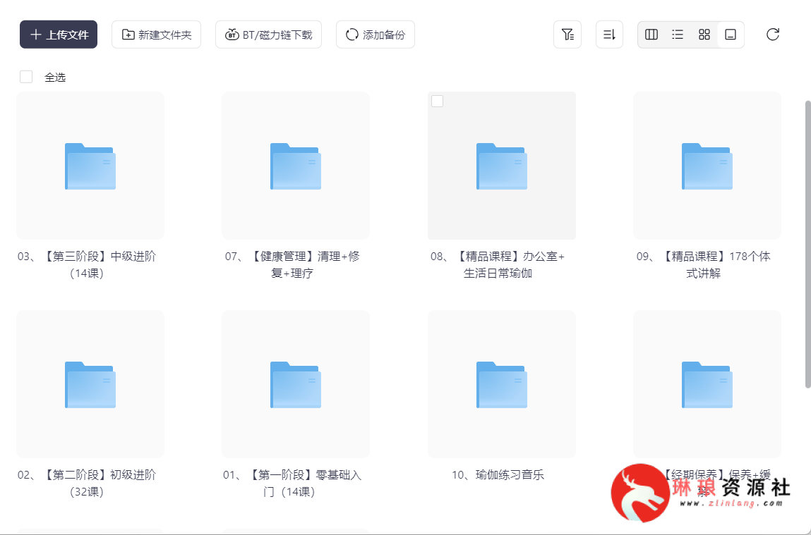 价值上万的瑜伽全套课程【全阶段】【完整版】【68G】-最新资源社区-琳琅工作室-琳琅资源社 - 免费帮找网盘资源社区