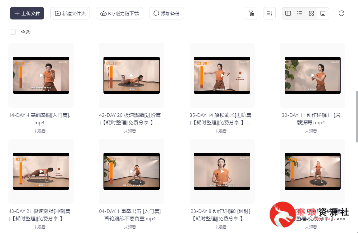 图片[3]-范李猿居家减脂搏击操【21节课】【充电专享】【11G】-最新资源社区-琳琅工作室-琳琅资源社 - 免费帮找网盘资源社区