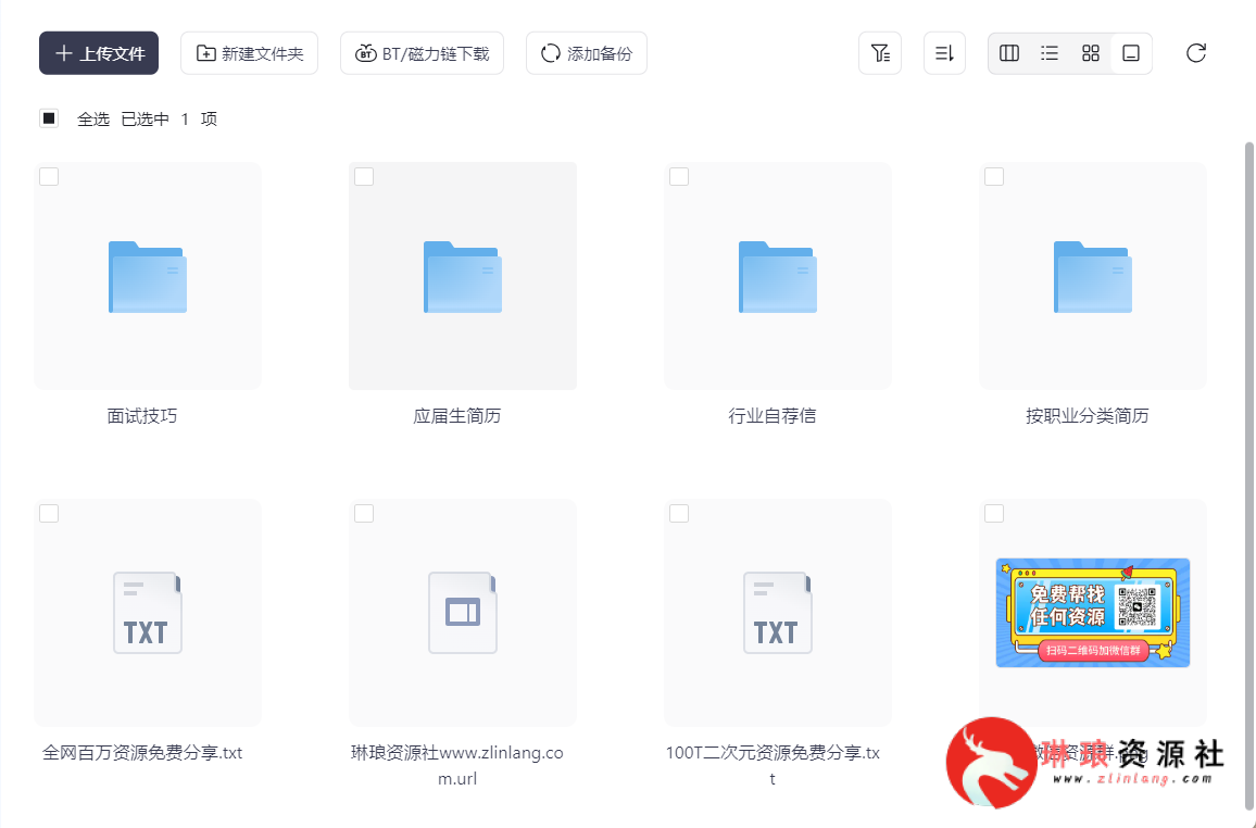 ​最全面的简历模板大全【职业分类】【面试技巧】【488MB】-最新资源社区-琳琅工作室-琳琅资源社 - 免费帮找网盘资源社区