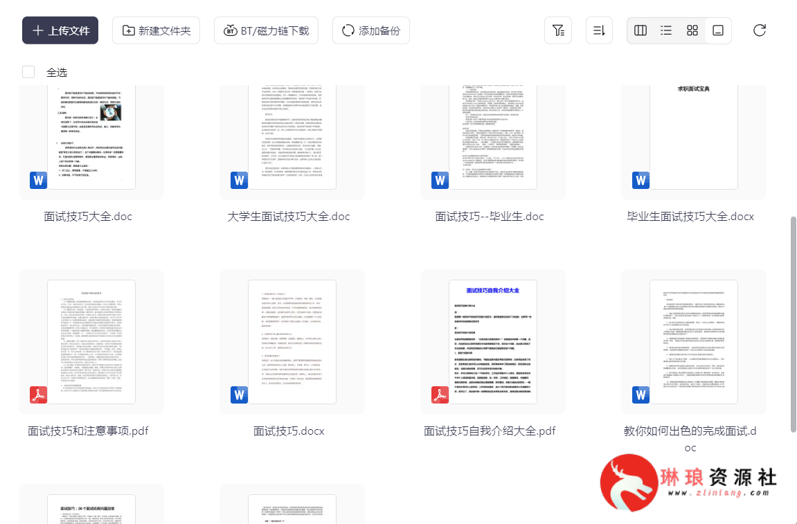 图片[2]-​最全面的简历模板大全【职业分类】【面试技巧】【488MB】-最新资源社区-琳琅工作室-琳琅资源社 - 免费帮找网盘资源社区