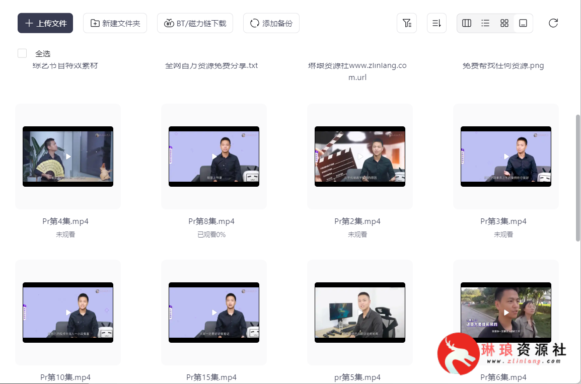 ​向天歌：PR剪辑技巧上分攻略【15节课】【附带素材】【14G】-最新资源社区-琳琅工作室-琳琅资源社 - 免费帮找网盘资源社区
