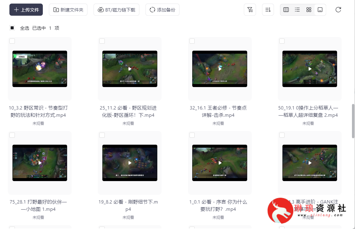 图片[3]-​百万博主兰斯出品：英雄联盟打野通关课程【77节课】【完整版】【6G】-最新资源社区-琳琅工作室-琳琅资源社 - 免费帮找网盘资源社区
