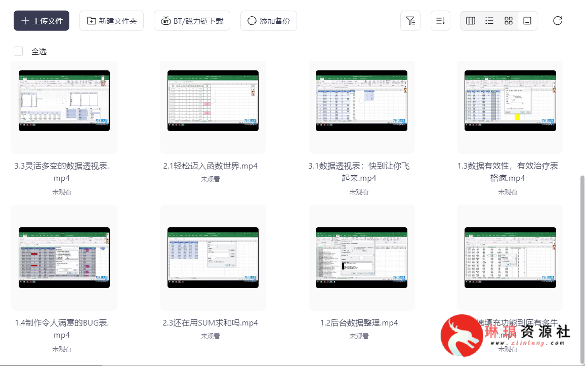 图片[2]-打工人必备的Excel技能【12节课程】【附带课件】【1G】-最新资源社区-琳琅工作室-琳琅资源社 - 免费帮找网盘资源社区
